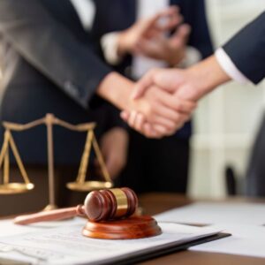 attorney settling on title opinion with their client